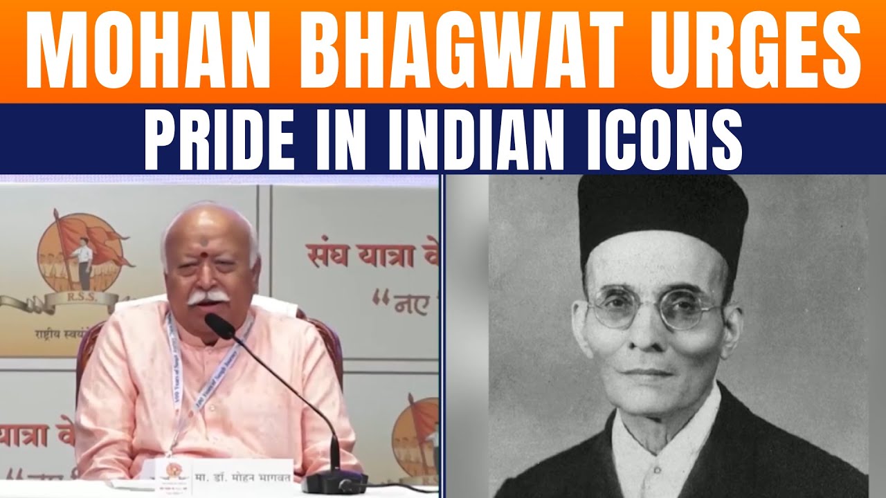 LIVE: Bharat Ratna For Savarkar? Mohan Bhagwat’s Remark Sparks Congress Pushback | News9