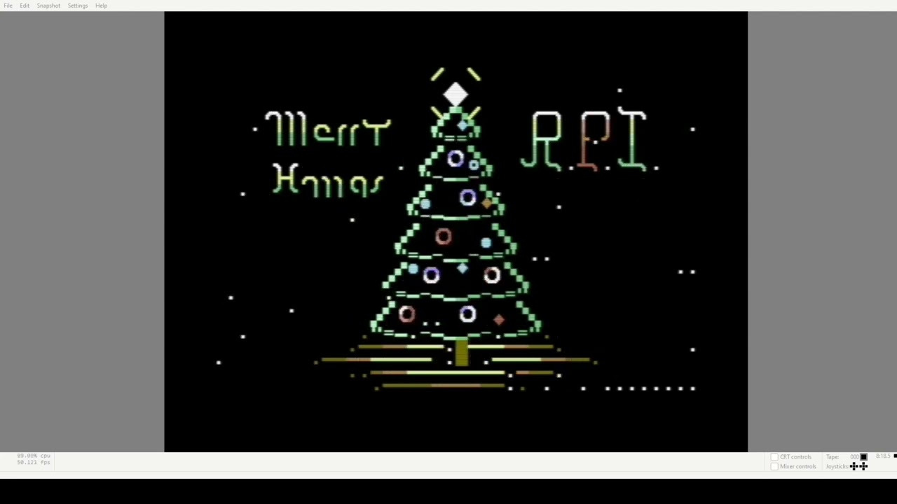 Merry X-Mas From Retro Programmers Inside