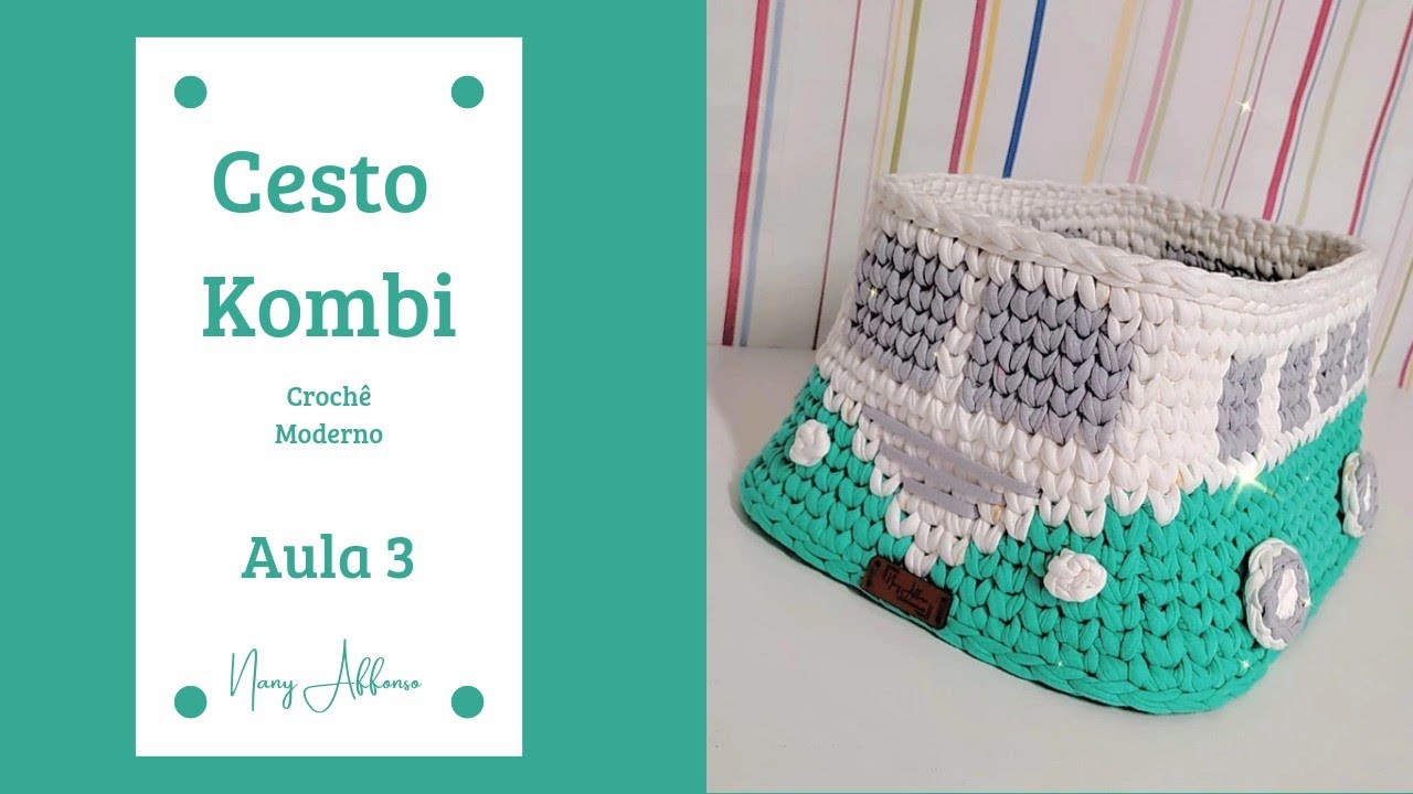 Kombi de Croche com Fio de Malha - Aula 3