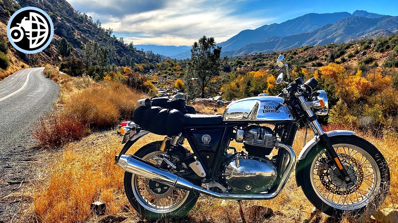 Scenic River Ride / Royal Enfield Continental GT Café Racer / @motogeo Adventures