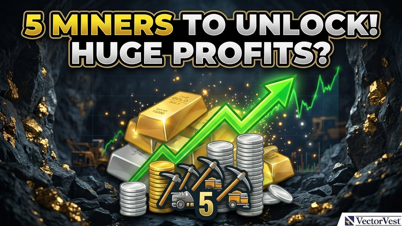 Анализ GLD и SLV 📈 БОНУС: 5 🔥майнеров! | VectorVest
