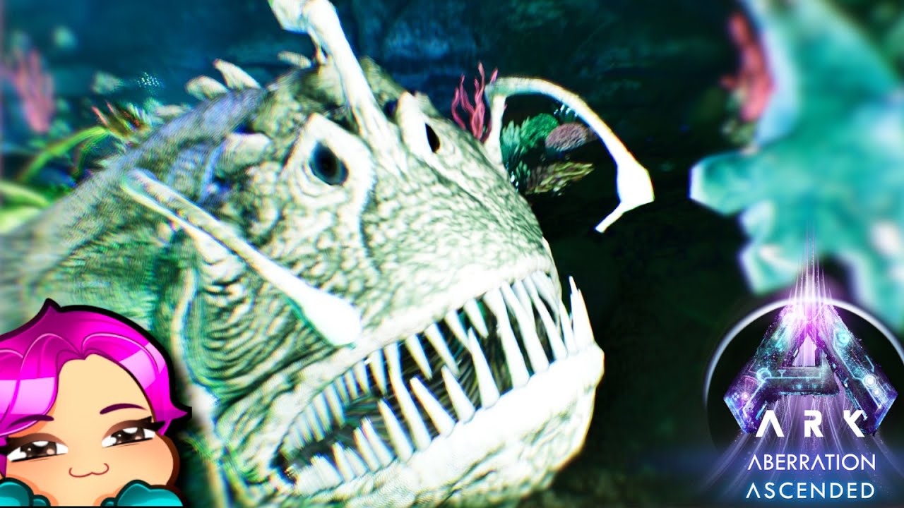 WHERE TO FIND ANGLER FISH - ABERRATION - Ark Survival Ascended