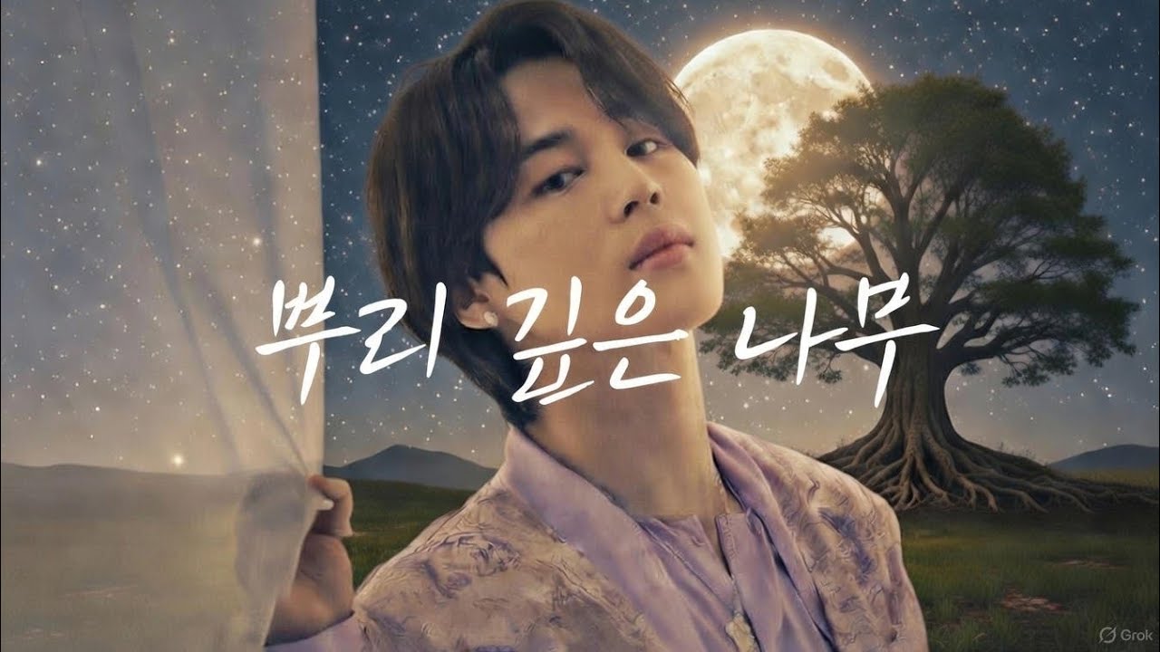 AI자작곡 BTS Jimin AI cover 뿌리 깊은 나무  (Deep-Rooted Tree)