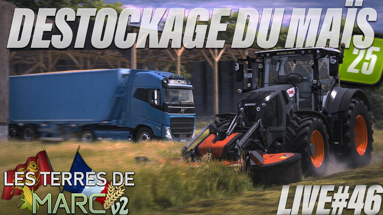🔴LIVE TERRES DE MARC #46 -🍀🚜💨DÉBUT DES FOINS ET DÉPART DU MAÏS🌽👨‍🌾