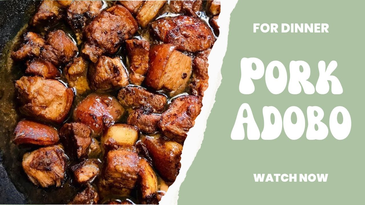 Filipino Pork Adobo | Easy Recipe