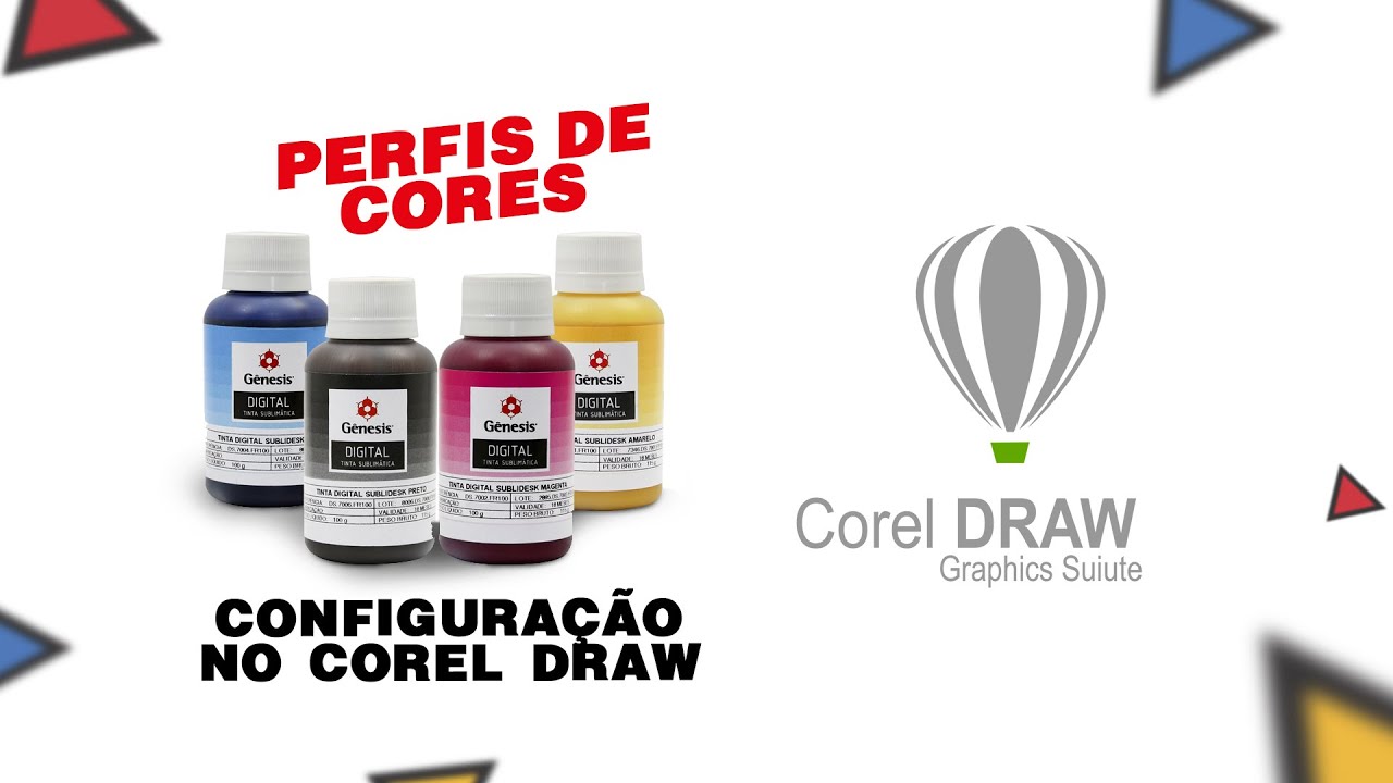 Configurando Perfil de Cores da Gênesis no CorelDraw!