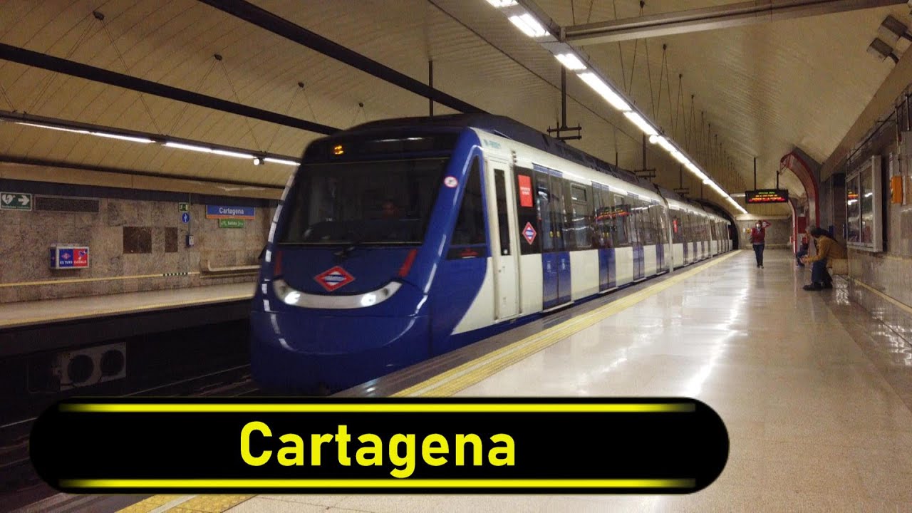 Metro Station Cartagena - Madrid 🇪🇸 - Walkthrough 🚶