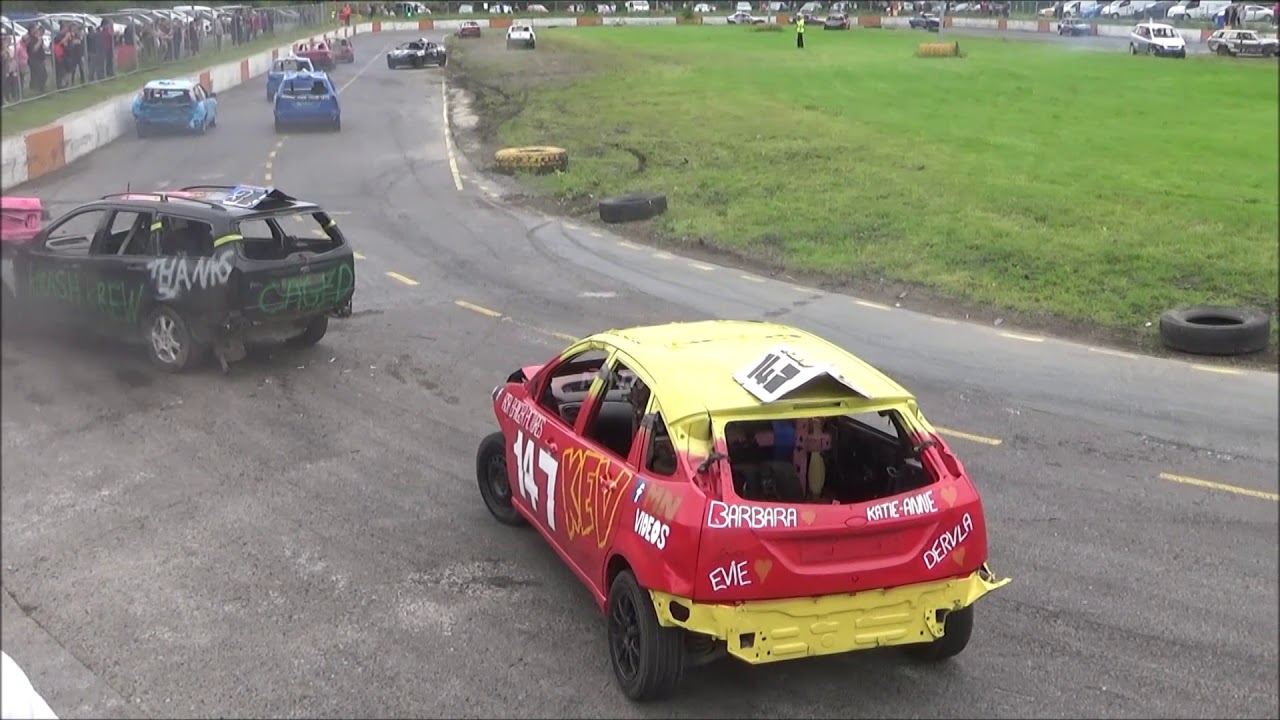 COOLRONAN RACEWAY CLUB 21/7/2019   1ST ROOKIE BANGERS RACE AND 2 B2B RACES