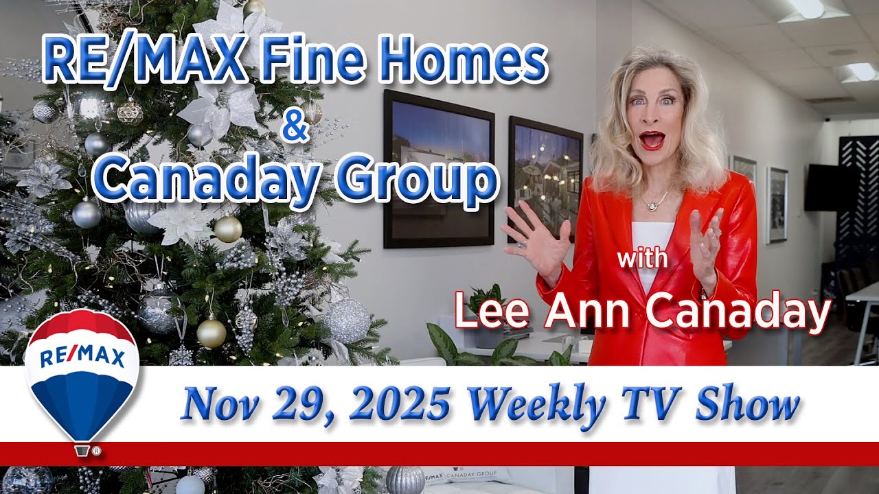 RE/MAX Fine Home & Canaday Group - Nov 29, 2025 TV Show 🍂  🌨️  ☃️ orangecountyrealestate 🏠🏠