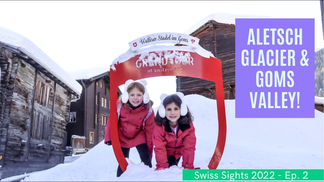 Visiting the Largest Glacier in the Alps & the Goms Valley I Swiss Sights 2022 - Ep. 2