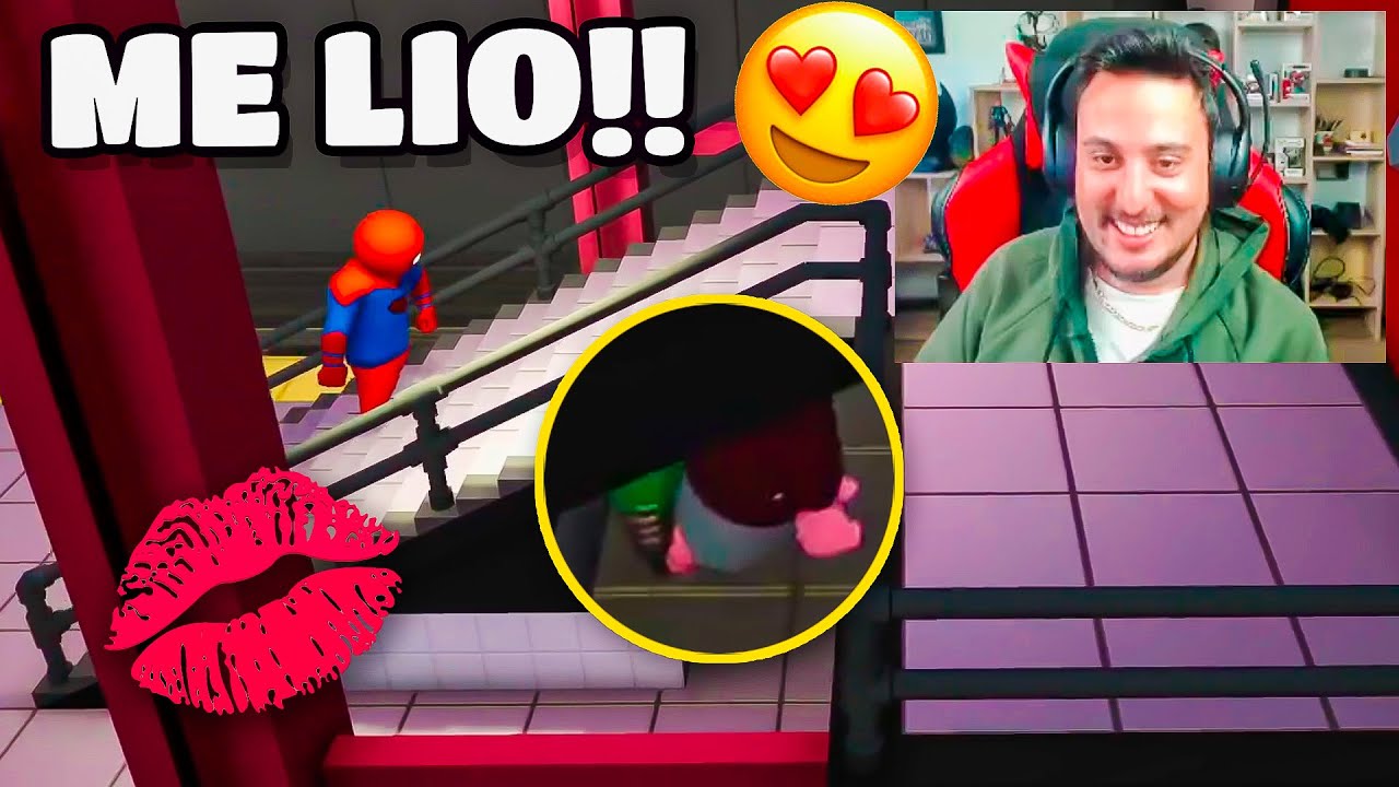 ME LIO CON CHICO ALAMBRE DEBAJO DE LAS ESCALERAS! GANG BEASTS