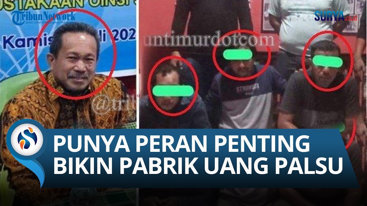 Campur Tangan Kepala Perpustakaan Cetak & Edarkan Uang Palsu di UIN, Beri Tugas Khusus ke Staffnya