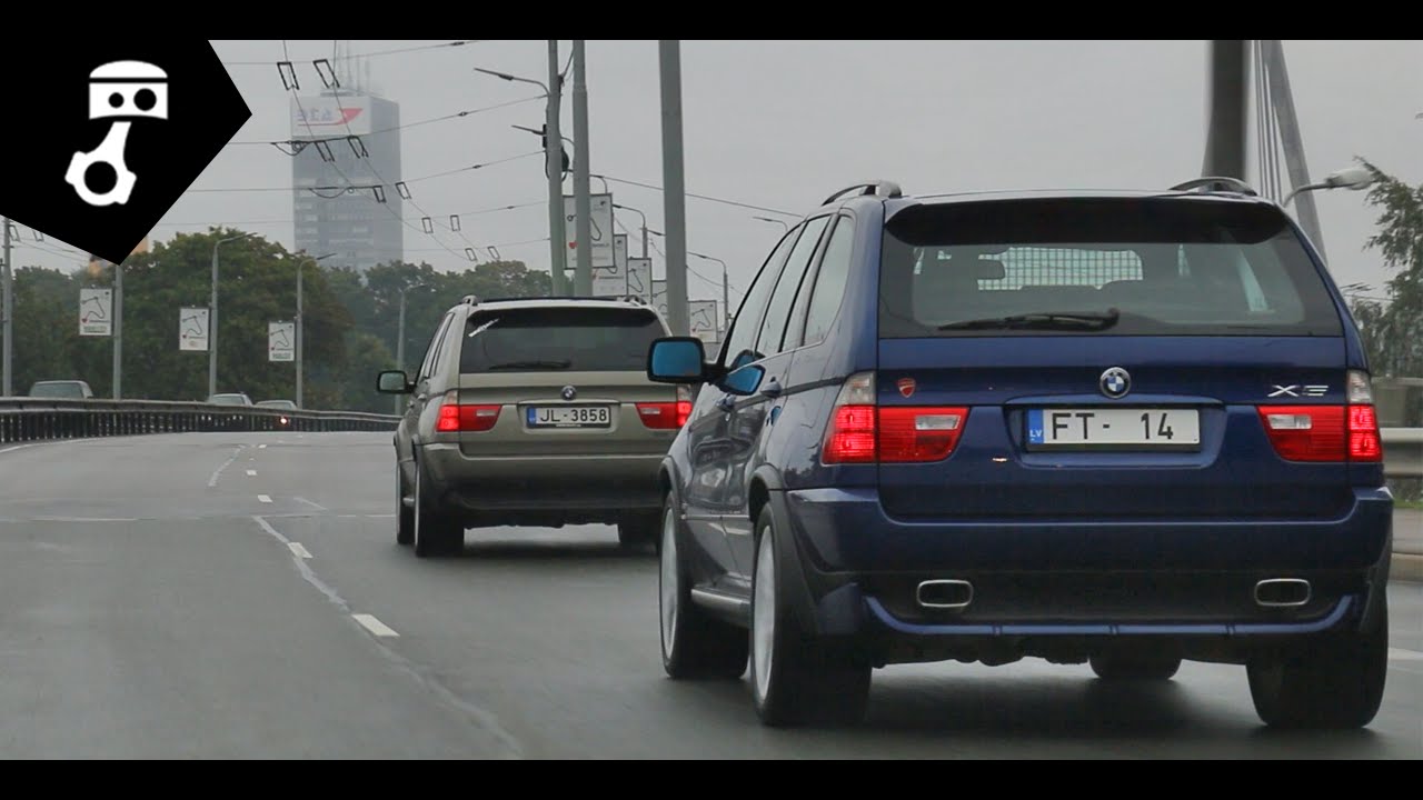 BMW X5 4.8is и 3.0d (E53) Тест-драйв; zhmuraTV