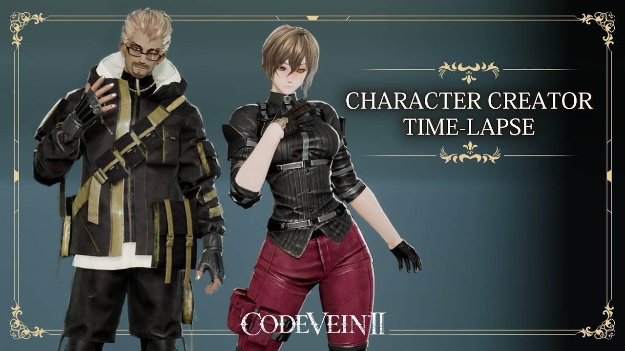 CODE VEIN II - Character Creator Time-Lapse