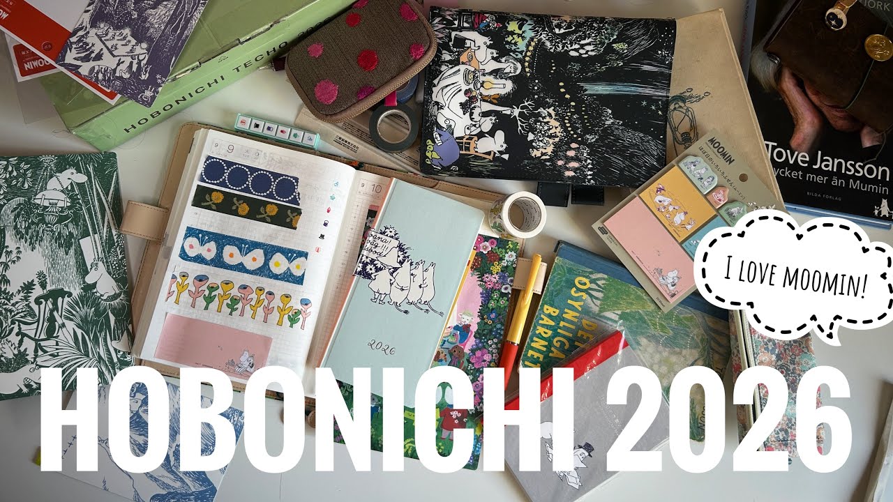 Hobonichi did a Moomin collab