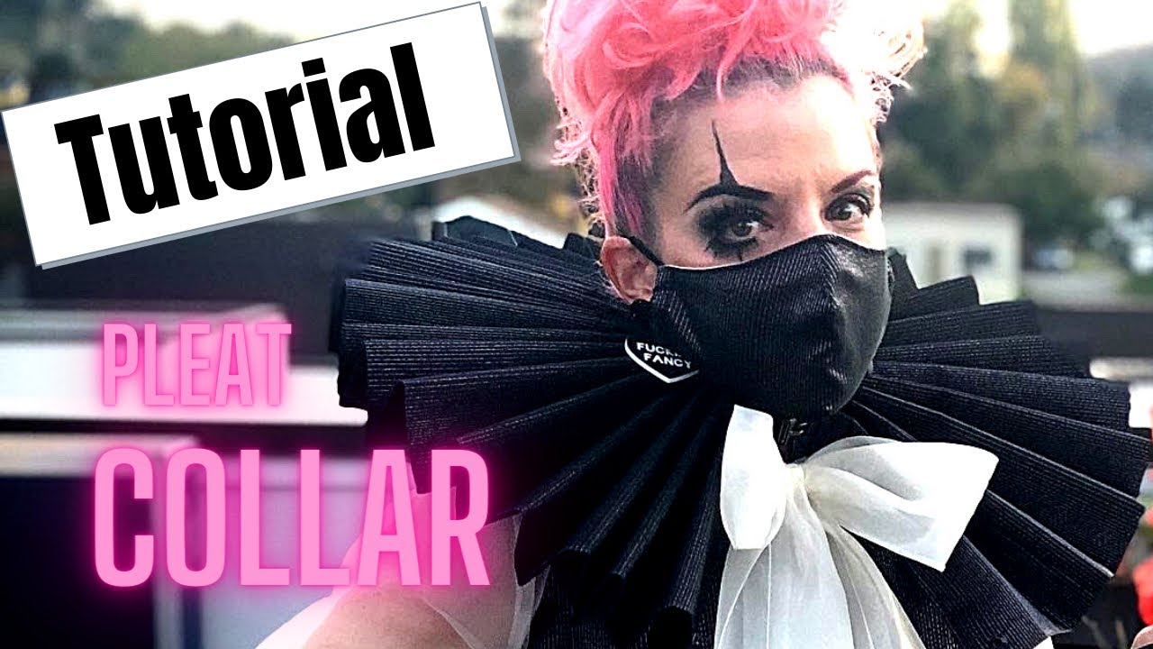 How To Sew An Accordion Pleat Collar