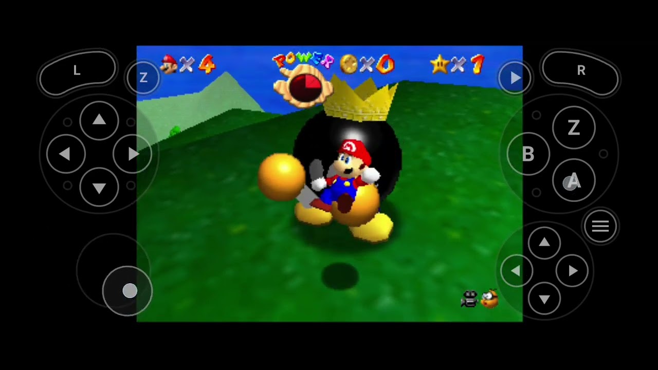 Super Mario 64: Bob-Omb Battlefield (3 stars)