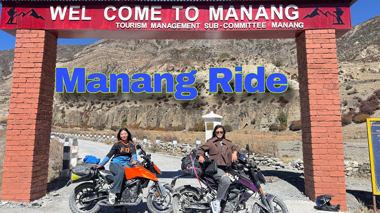 Manang Ride 🏍️ || Ladeko Ladi Vaiyo 😂😂😭 || Day - 1