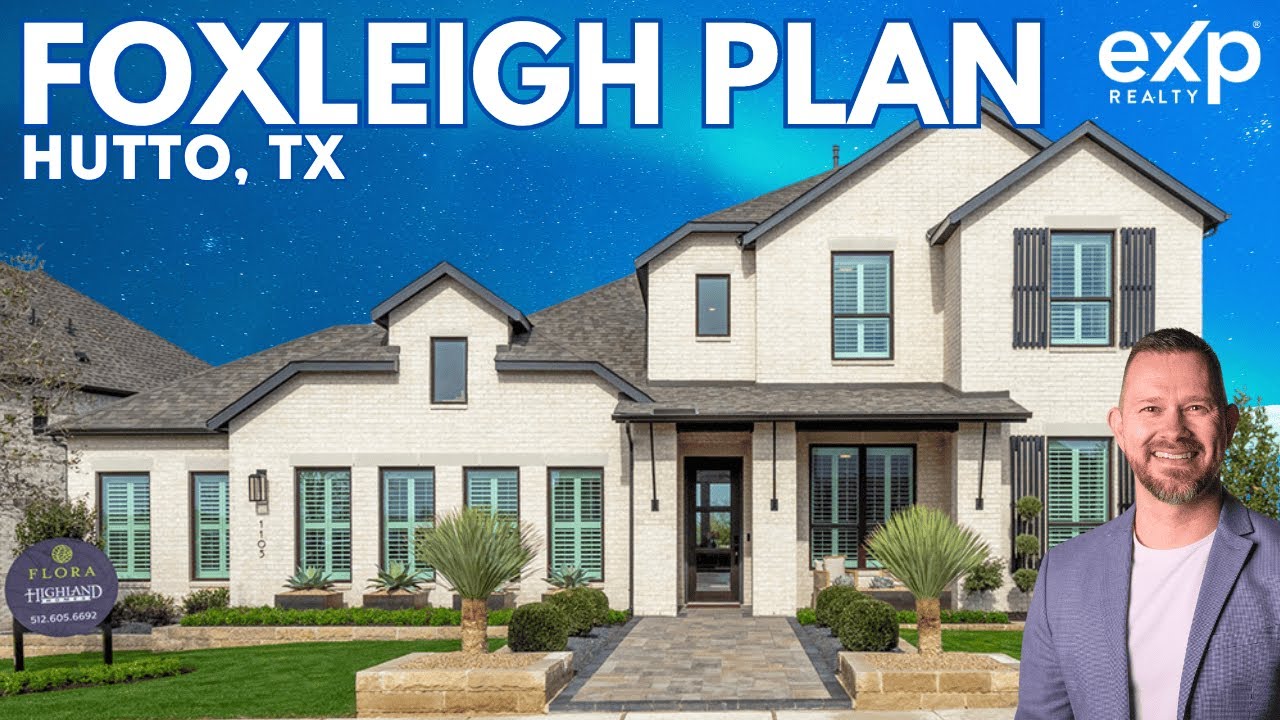 WOW 🤯 Tour This Brand New Highland Model in Hutto TX Flora Community
