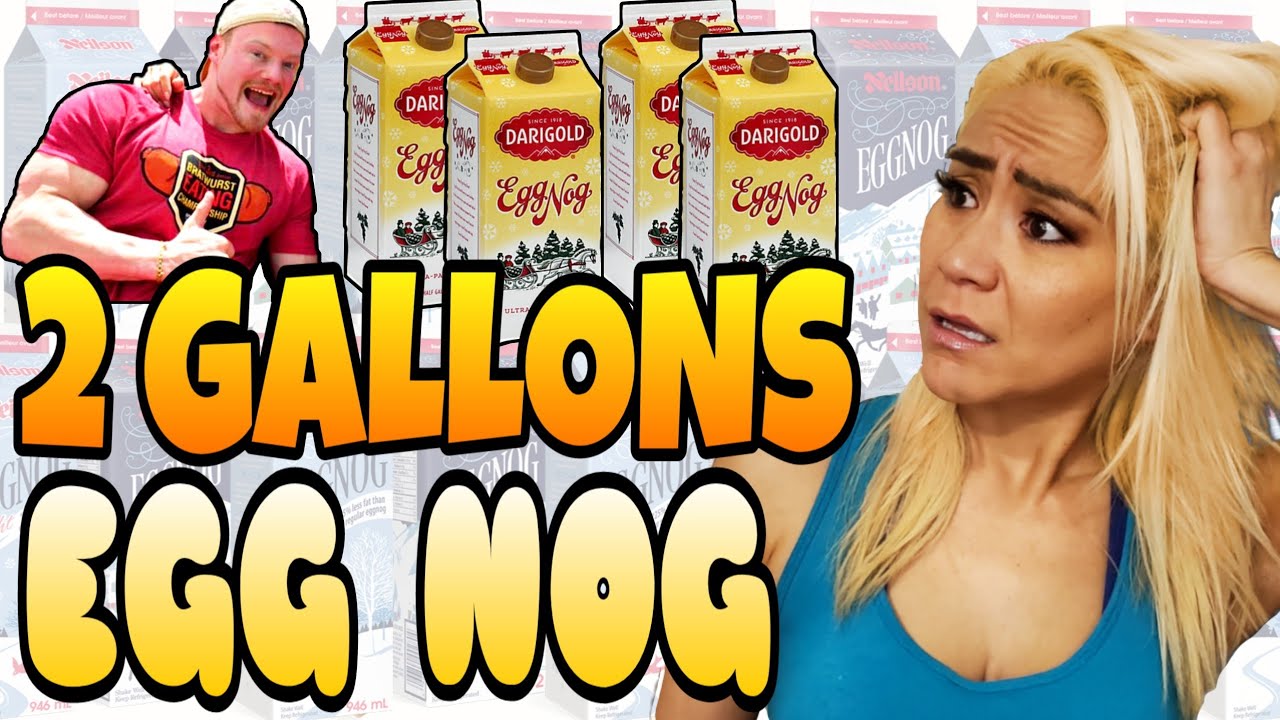 [LIVE] 2 GALLONS OF EGG NOG CHUG CHALLENGE | HOLIDAY LIVESTREAM WITH MIKI AND NICK