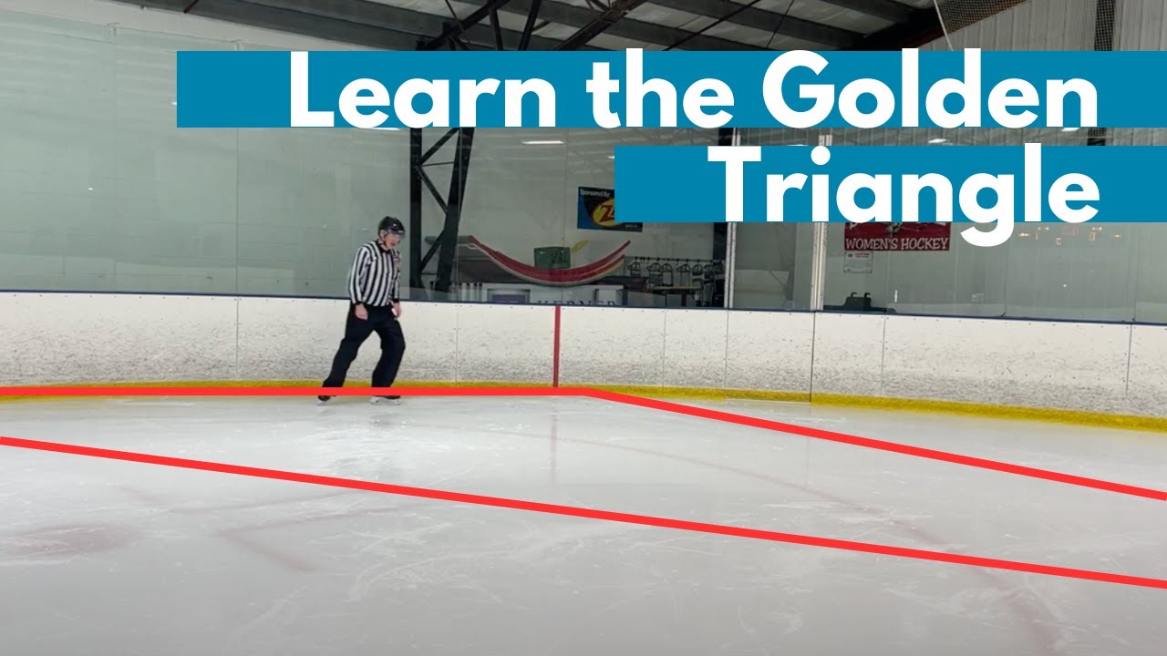 Hockey Reffing: Learn the Golden Triangle