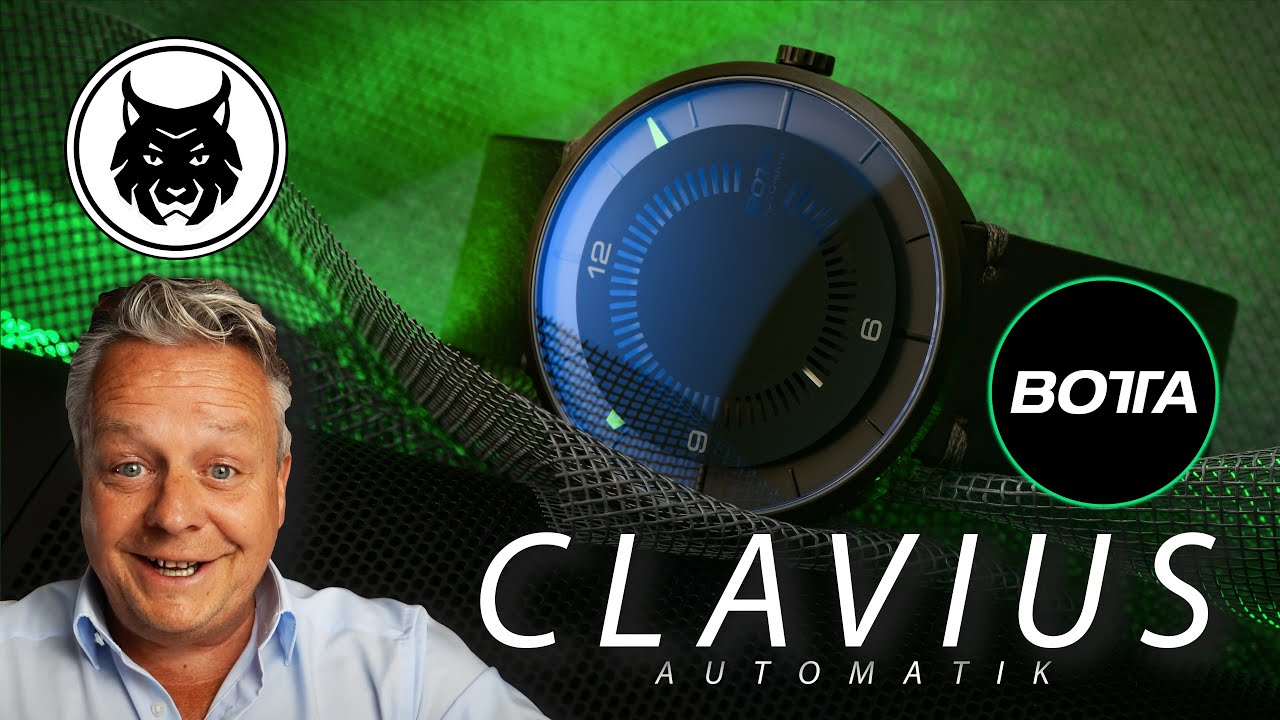 BOTTA CLAVIUS Automatik Unboxing & First Look - 4K