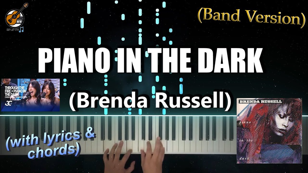 VIDEOKEYS Piano In The Dark - Brenda Russell (Gigi De Lana cover, lyrics, chords, tutorial)