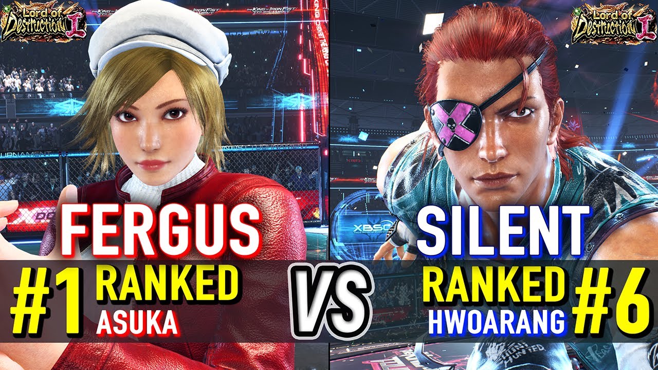 T8 🔥 FERGUS (#1 Ranked Asuka) vs SILENT (#6 Ranked Hwoarang) 🔥 Tekken 8 High Level Gameplay