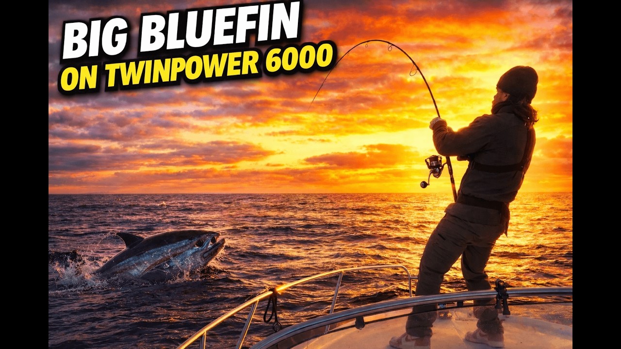 Bluefin Tuna Shimano Twin Power 6000 [ ASMR ]