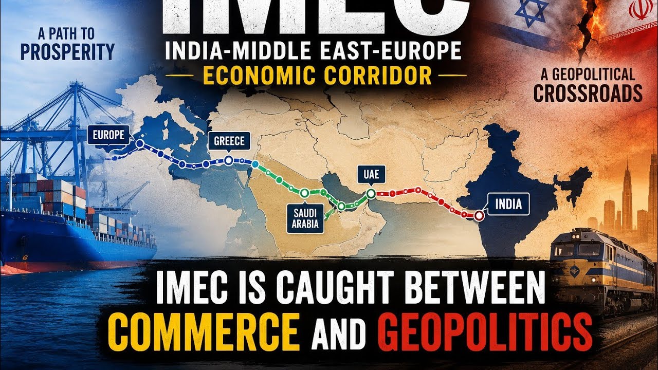 IMEC: India-Middle East-Europe Economic Corridor Amid Iran Conflict | #UPSC Current Affairs 2026