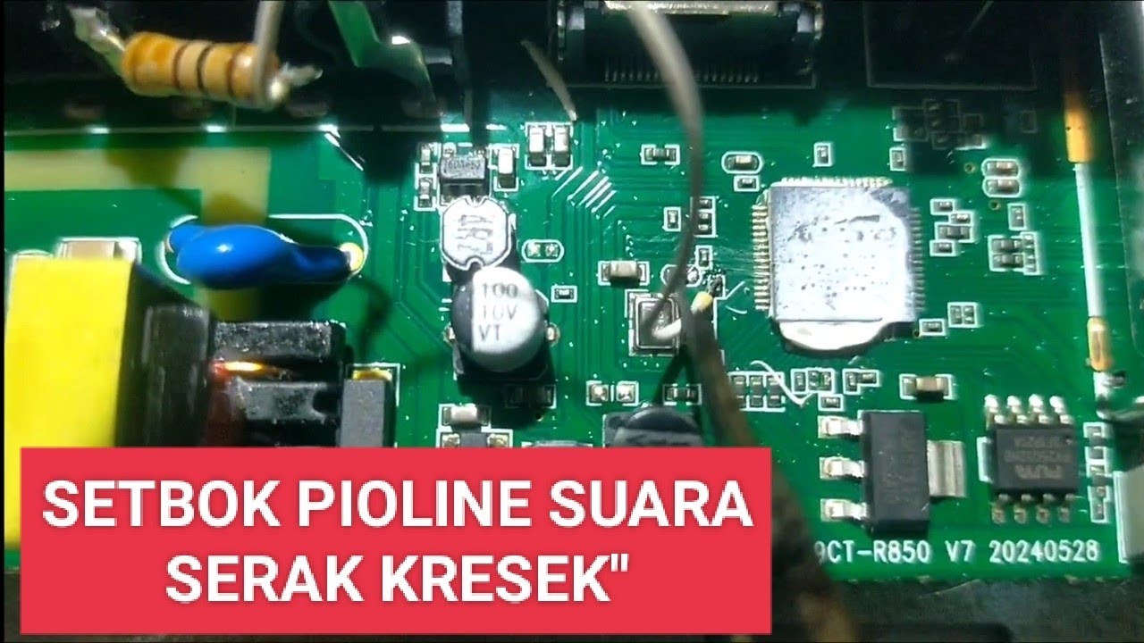 SETBOX PIOLINE TIDAK KELUAR SUARA/HANYA BUNYI KRETEK