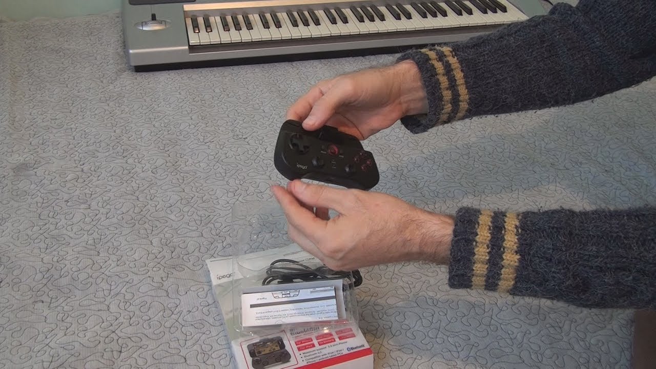 Unboxing and test of iPega PG-9017 Wireless Bluetooth Controller
