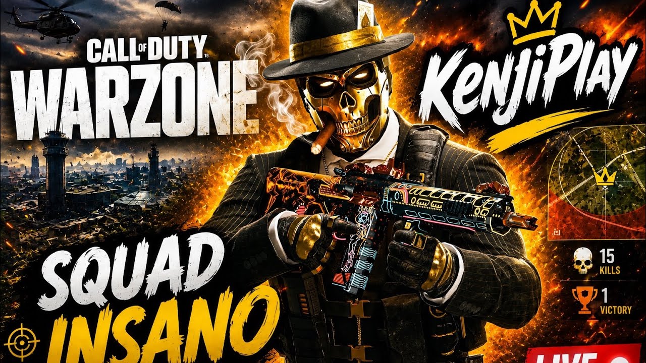 🔴🎮warzone da discordia lob insano🔥💀🎮|Kenji play🎯#62