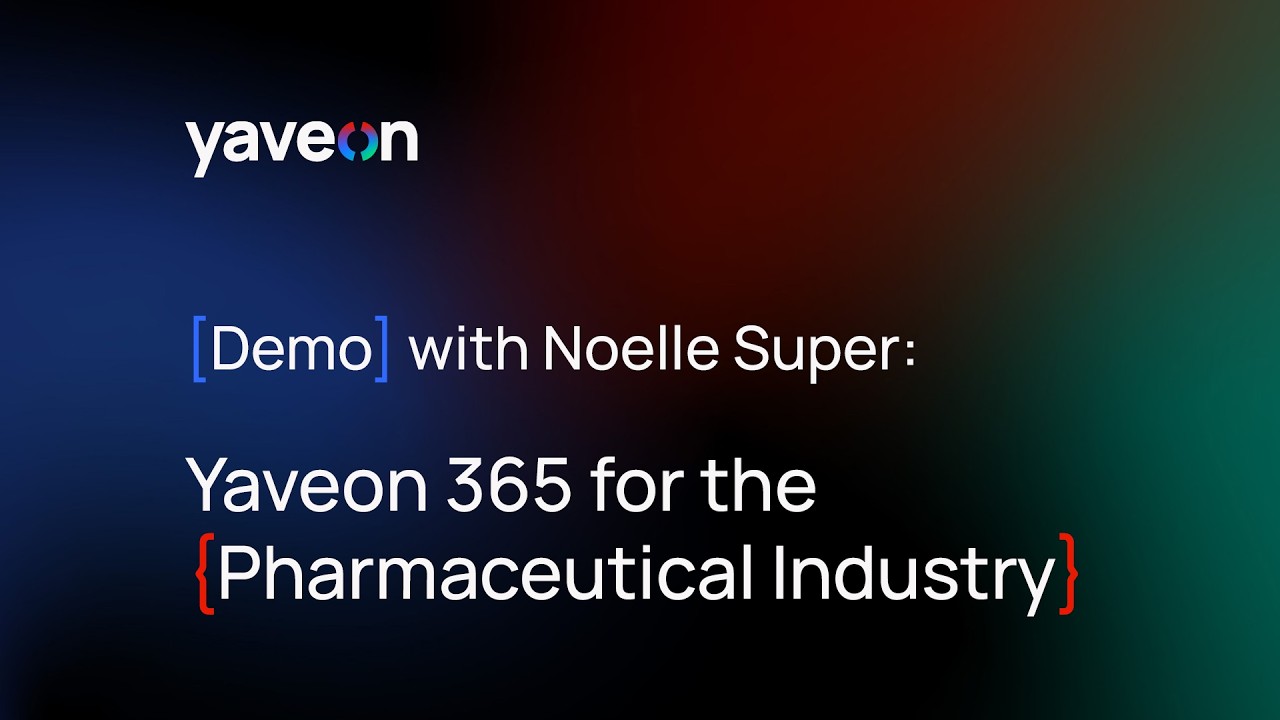 Yaveon 365 - Pharma Demo