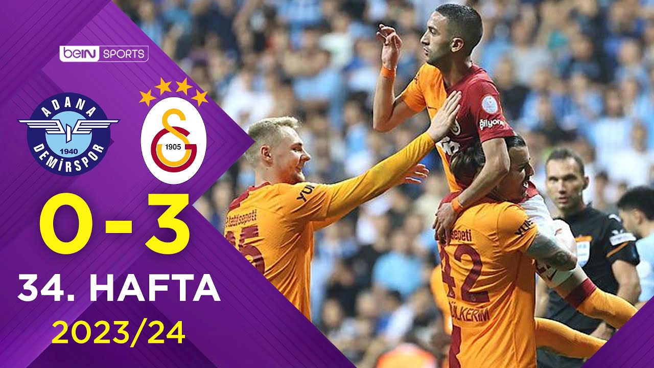 Yukatel Adana Demirspor (0-3) Galatasaray | 34. Hafta - Trendyol Süper Lig 2023/2024