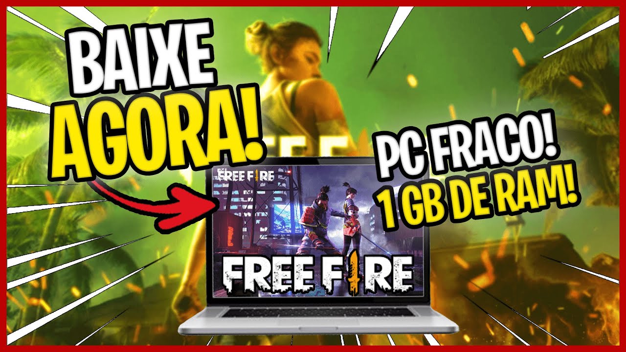 COMO BAIXAR e INSTALAR FREE FIRE no PC ou Notebook em 2025 (atualizado)