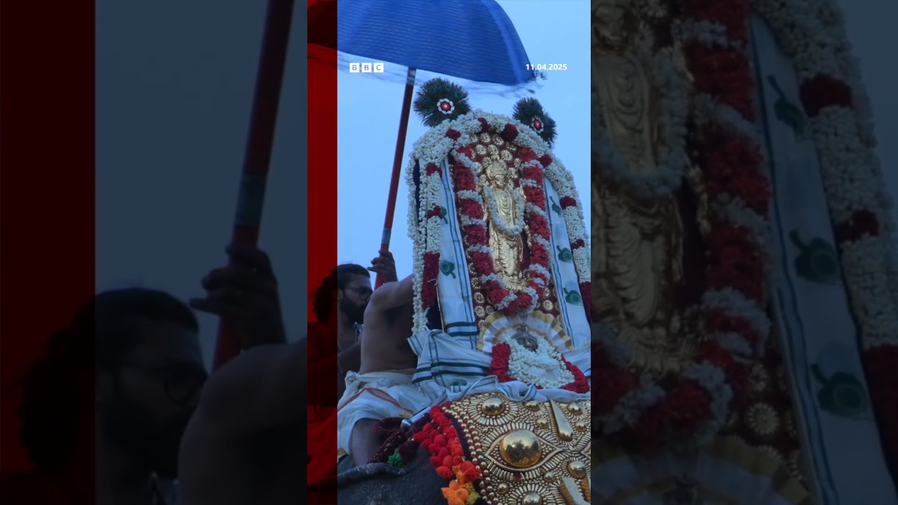 Why a Kerala airport suspends all flights for a religious procession | BBC News India