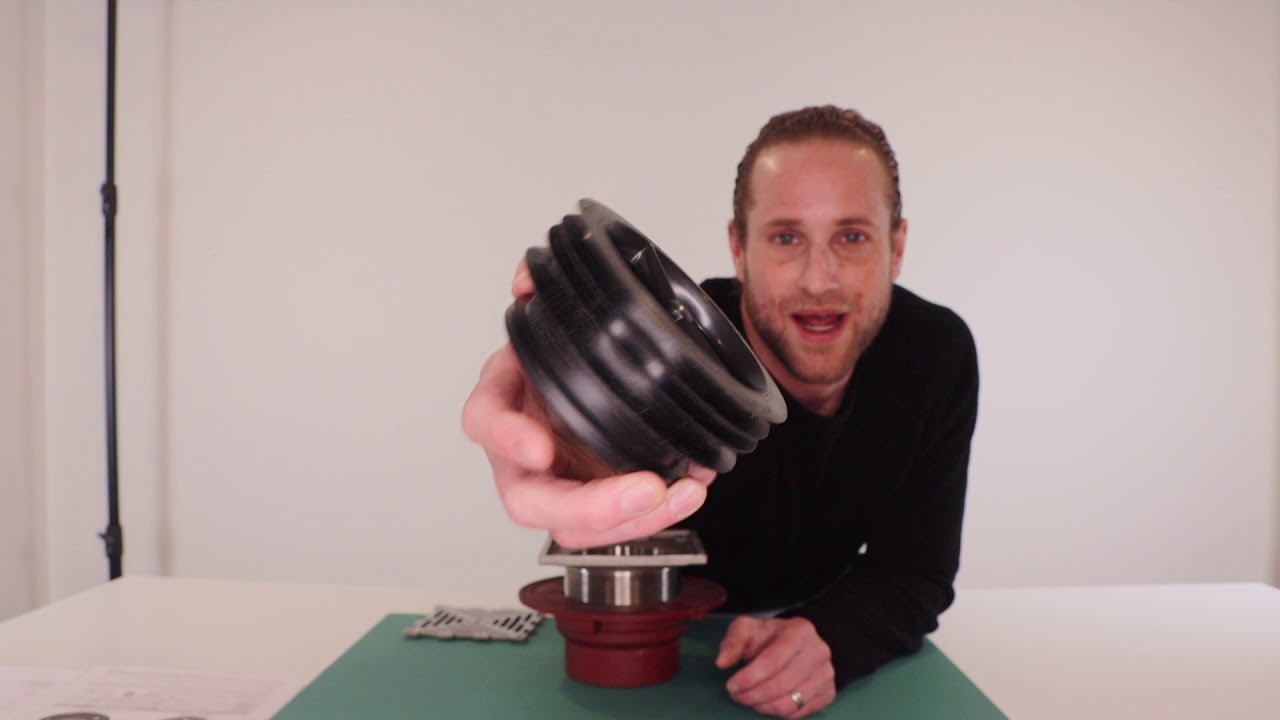 Mifab Heavy Duty Floor Drain and Waterless trap seal primer
