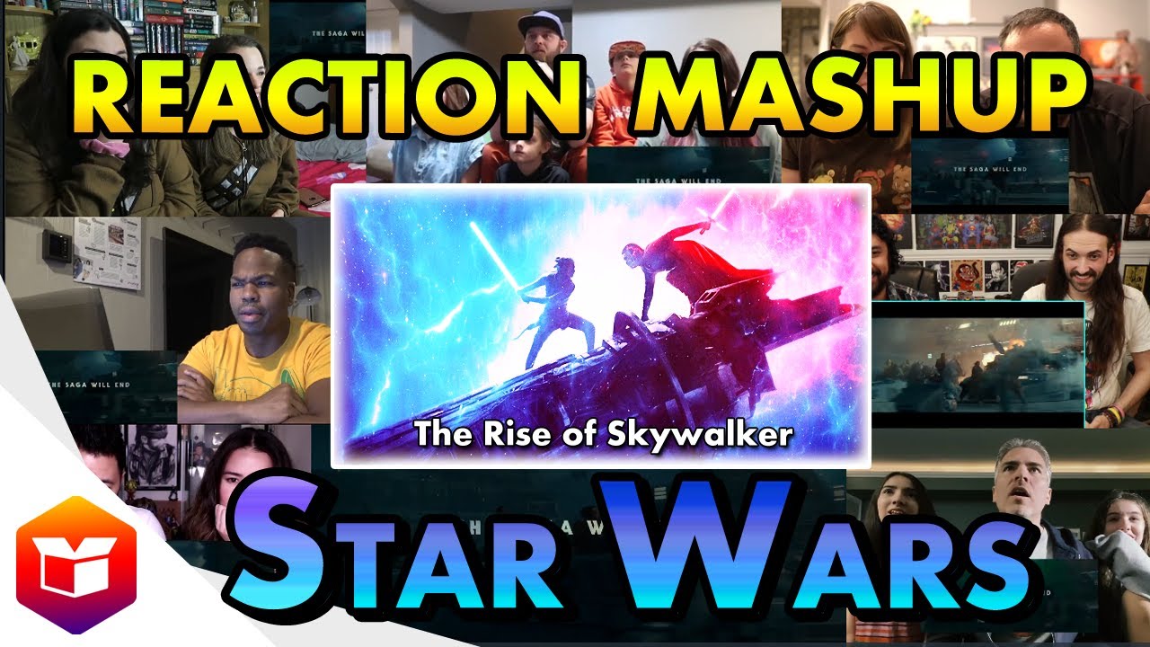 Star Wars: The Rise of Skywalker Final Trailer (2019) - Reaction Mashup
