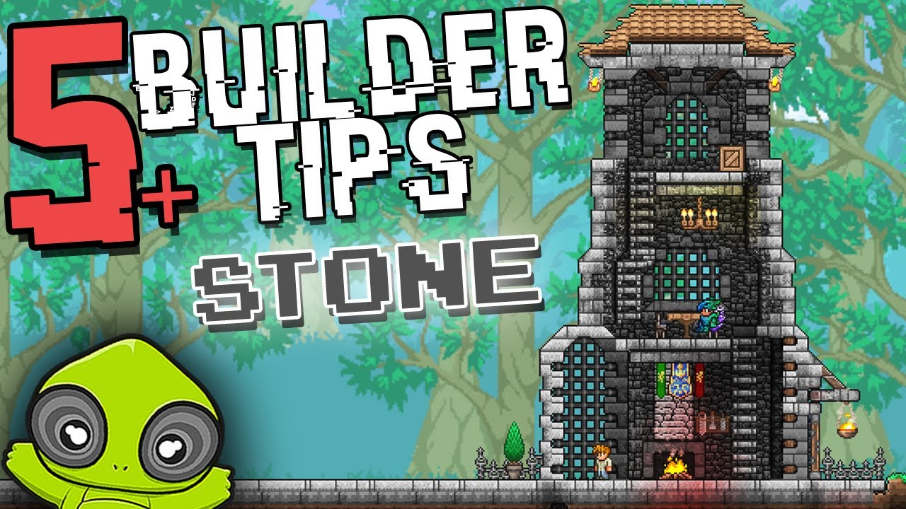 5+ Epic Tips to Improve Your Stone House Builds - Building Tips - Terraria 1.4 Journey's End