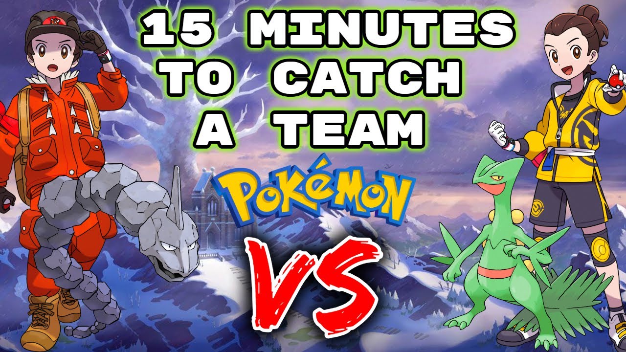 15 Minutes To Catch Random Pokemon... Then We FIGHT!