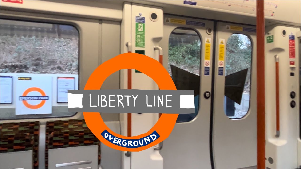 🧡London Overground Liberty Line ride!🤍from Upminster ➡️ Romford ( Via Emerson Park )