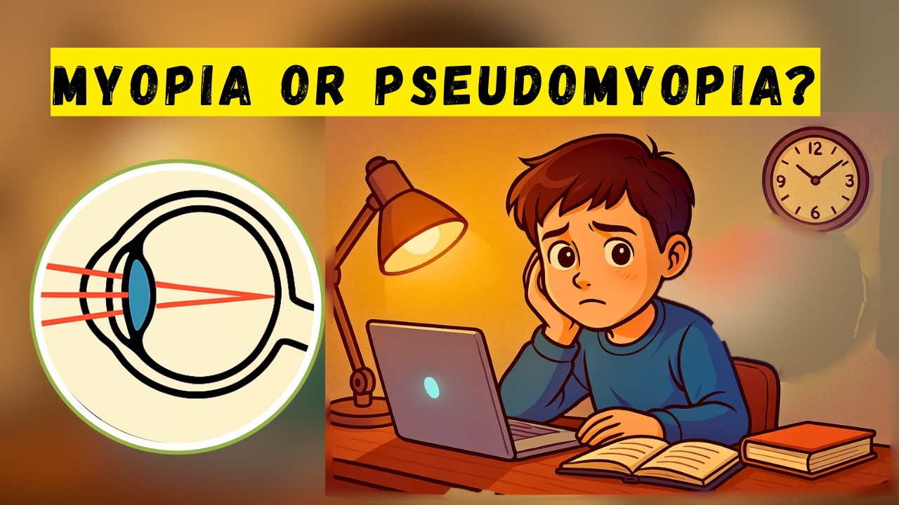 Why Vision Gets Blurry During Exams – Myopia or Pseudo myopia?