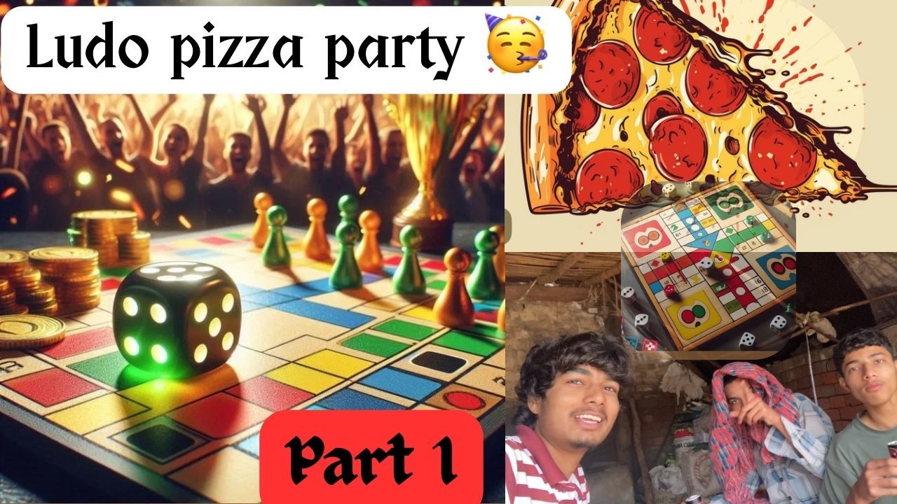 Ludo pizza party 🥳 Part-1@Ritoliyajatin #dailyvlog #ritoliya_jatin #ladyxsankat#viral