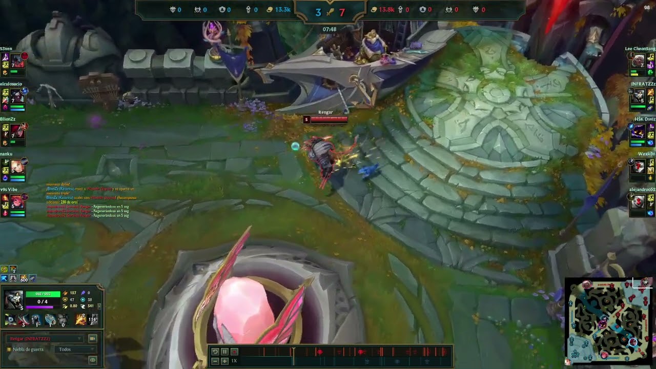 rengar vs master y diamantes