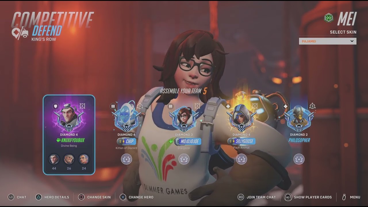 Kings Row Tracer/Mei with Christian