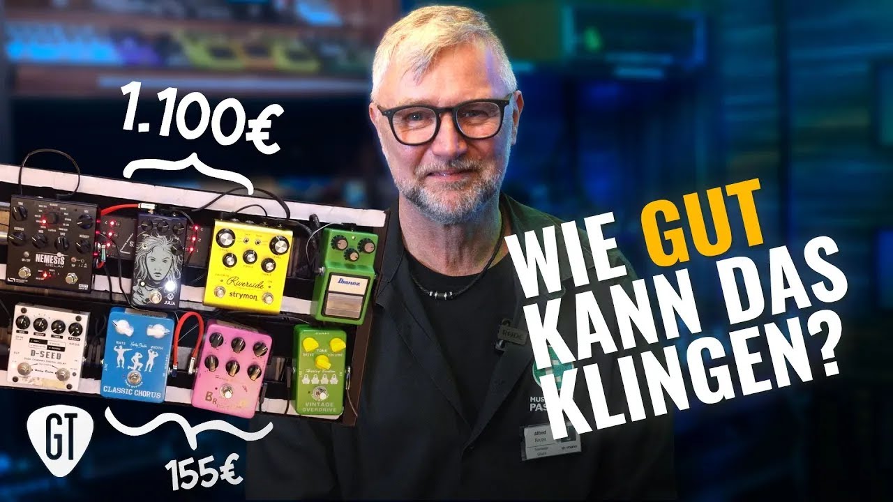 Günstige vs. Teure Gitarren Effekt Signal Kette | Till zu Gast bei Thomann