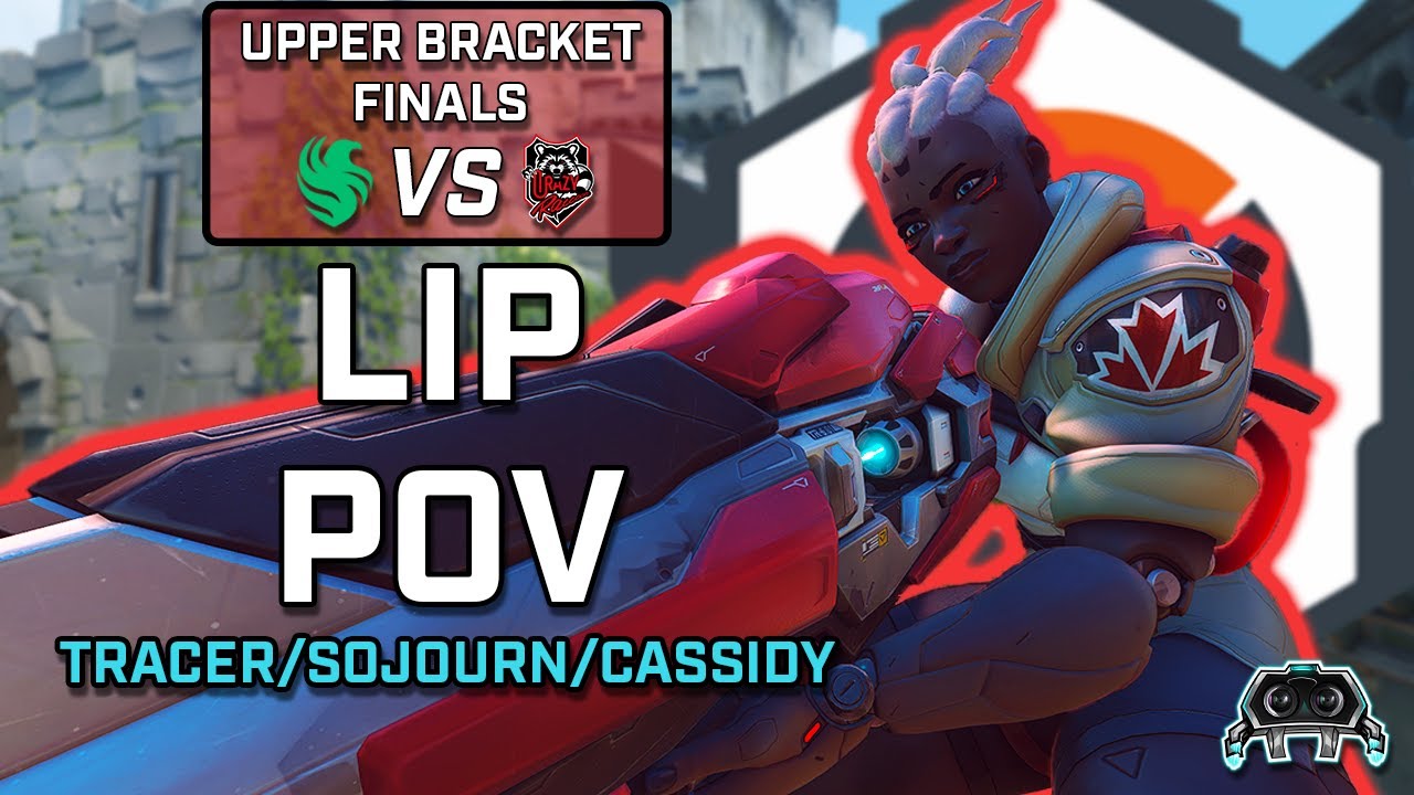 [LIP POV] Team Falcons vs Crazy Racoon - Upper Bracket Finals - Asia LAN - OWCS