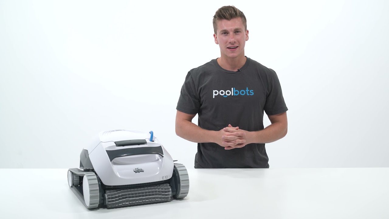 Dolphin E10 Doesn't Have This! - Maytronics Automatic Robotic Pool Cleaner Review