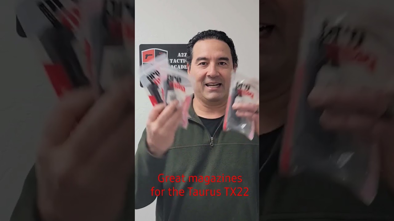 the best aftermarket magazines for the Taurus TX22 pistol I've tested are the promags